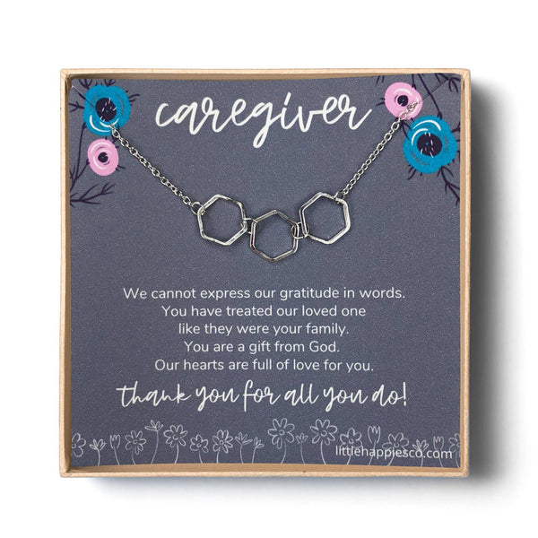 Caregiver Thank You Gift: Silver