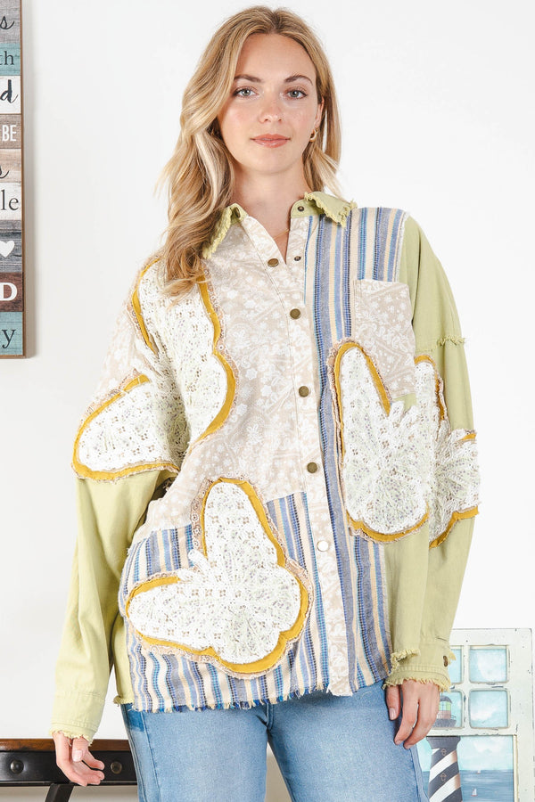 102882 Butterfly Patch Jacket