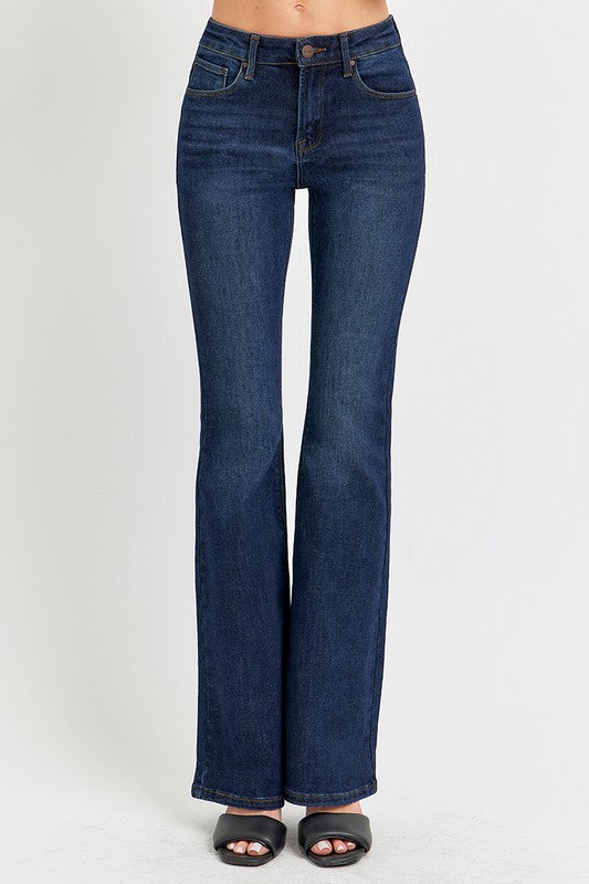 101606 High Rise Flare Basic Jeans