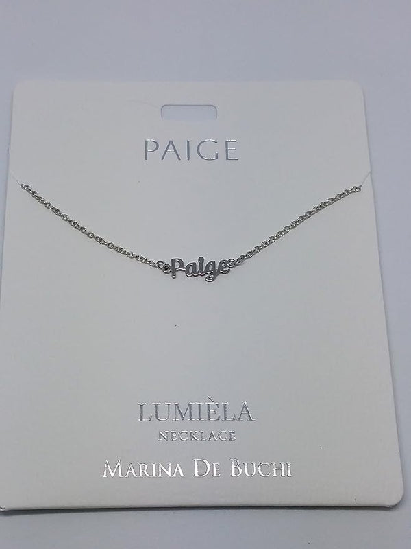 Name Necklace-Paige