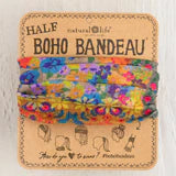 102161 Half Boho Bandeau® Headband - Folk Flower Patchwork