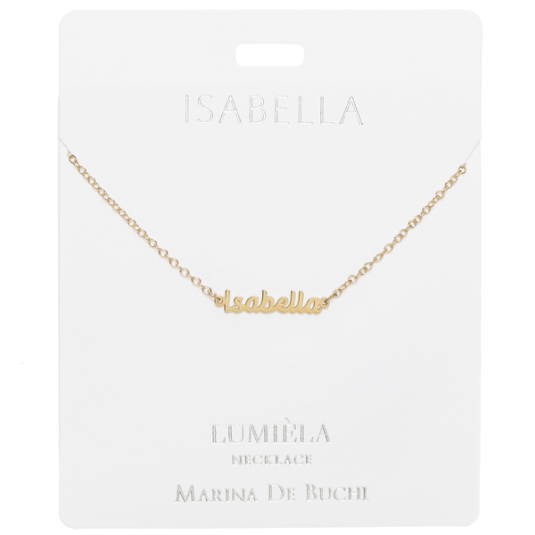 Script Necklace-Isabella