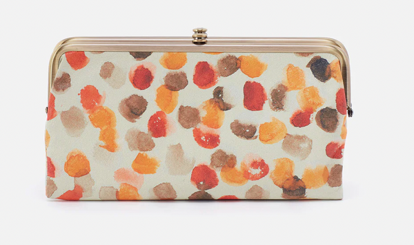 08521 Hobo Lauren Clutch-Wallet-Dots