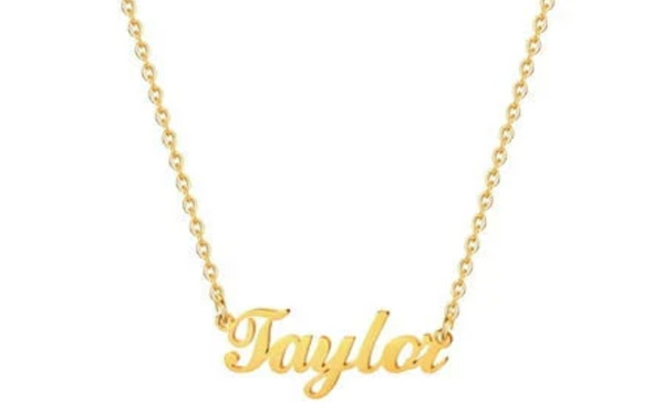 Script Necklace-Taylor