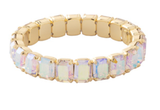 101598 Octavia Stretch Bracelet - Aurora Borealis