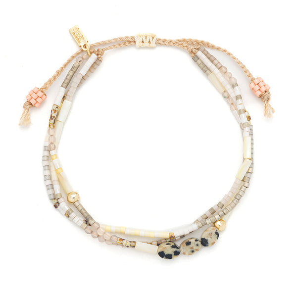 Dalmatian Jasper Bracelet-Joy