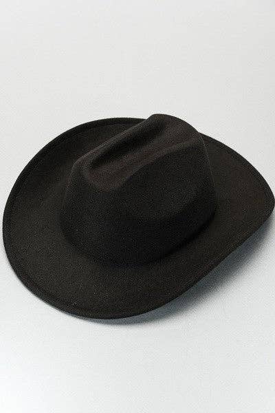 102822 COW BOY HAT-BLACK