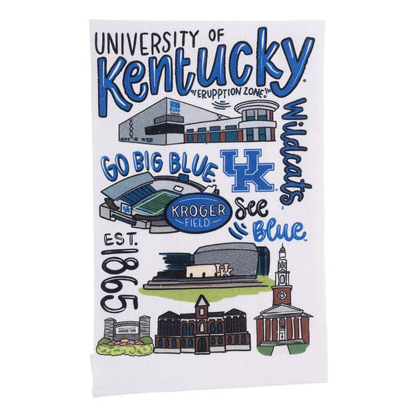 08868 Kentucky Collegiate Tea Towel