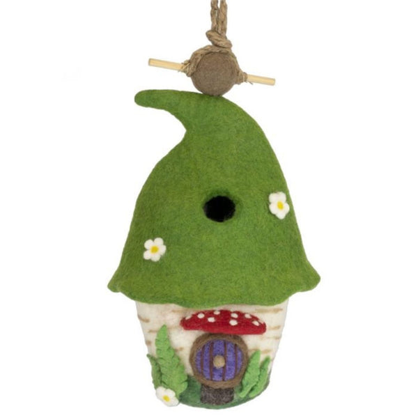 Woodland Fairy Felt Bird House