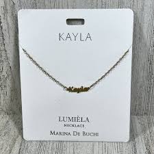 Script Necklace-Kaitlyn