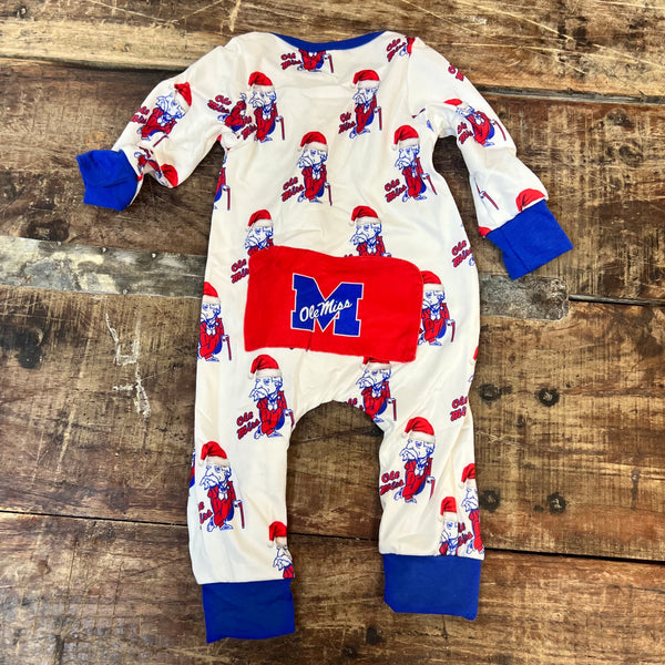 09260 Children's Collegiate Christmas PJ - Ole Miss